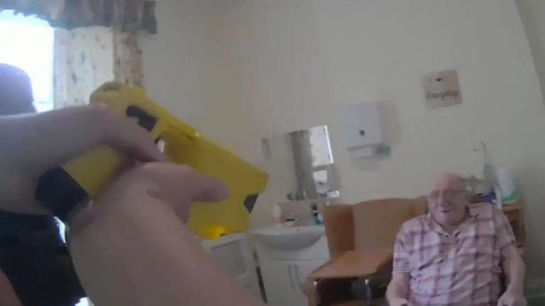 Police Officers Who Pepper Sprayed And Tasered 92-Year-Old Amputee In Care Home Found Not Guilty