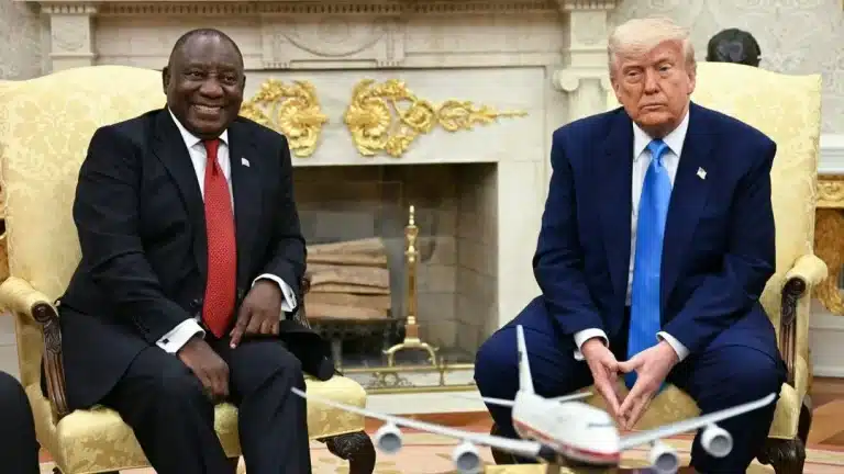 Donald Trump ‘Ambushes’ South African President At White House Meeting By Playing Video Alleging ‘Genocide’