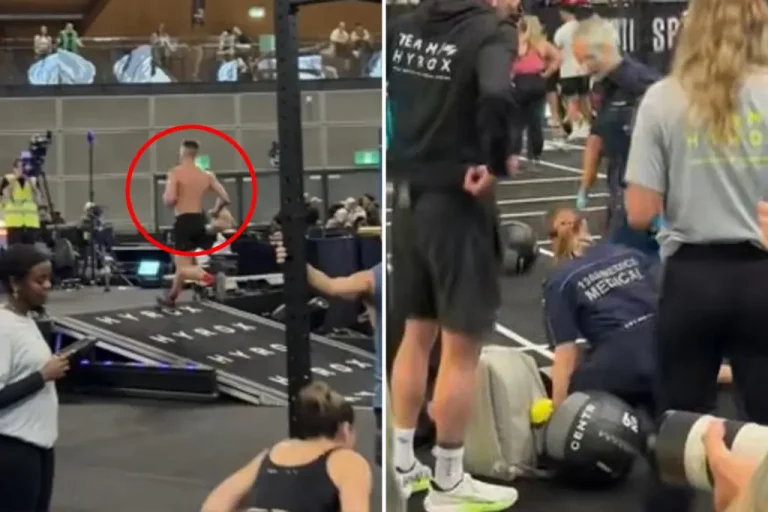 Boyfriend Continues Competing At Fitness Event As Paramedics Treat His Passed-Out Girlfriend