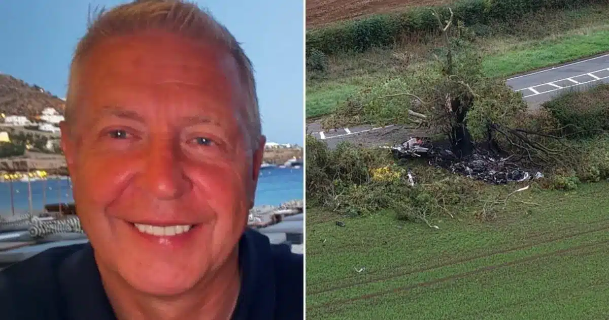 Insurance Boss Dies In Crash After Aston Martin Crashes Into Tree