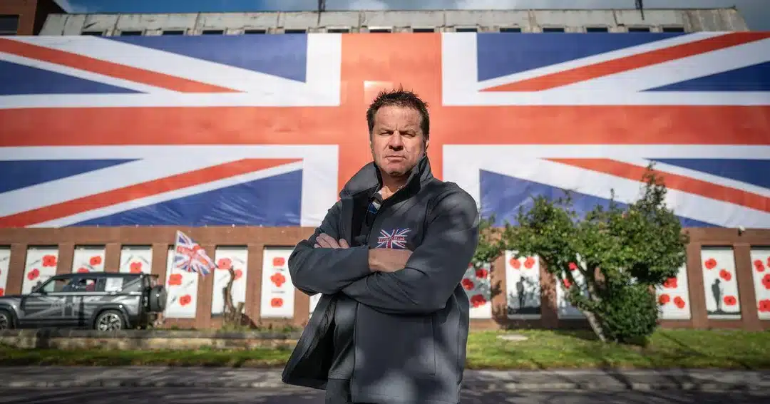 Man, 51, Ordered To Take Down Tiny Union Jack Flag, So Puts Up 100-Foot One Instead
