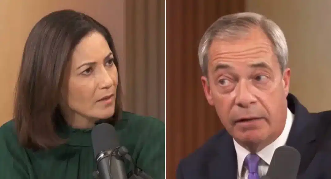“Listen, Love” – Nigel Farage Is Catching Flak For Using ‘Condescending’ Language To Female Journalist