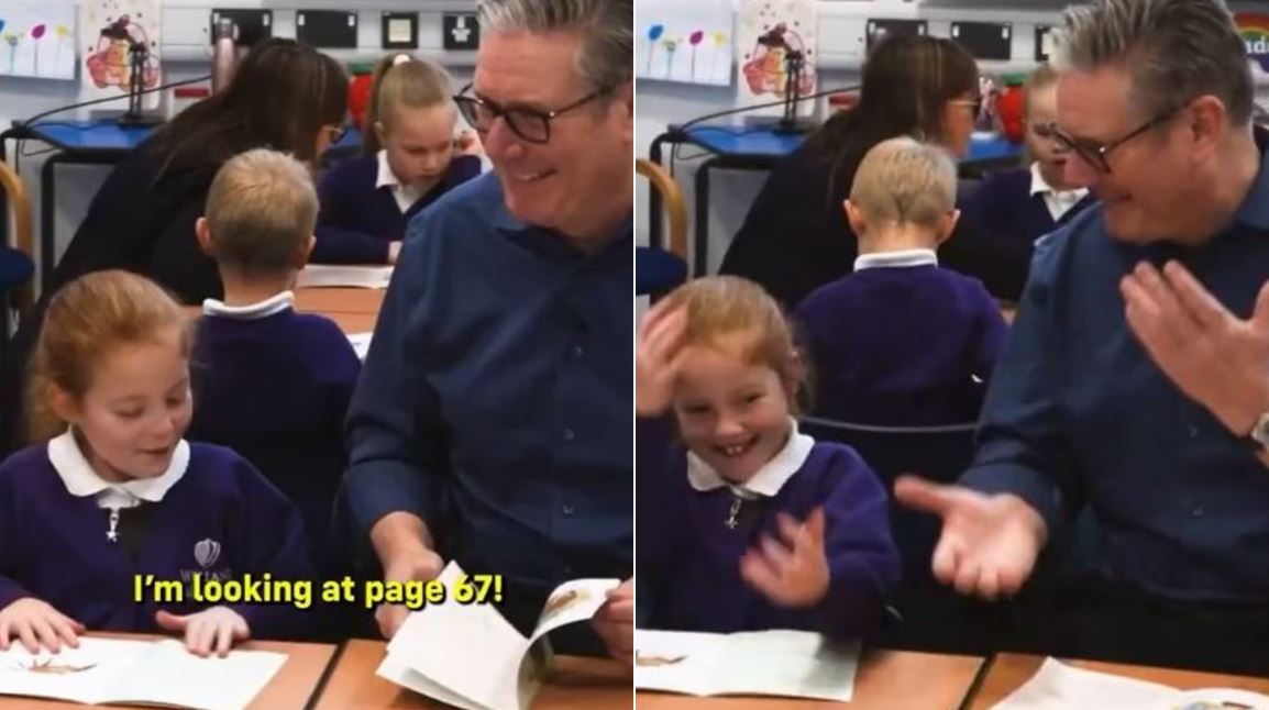 Keir Starmer Apologises To Head After Leading Pupils In Banned ‘6-7’ Meme