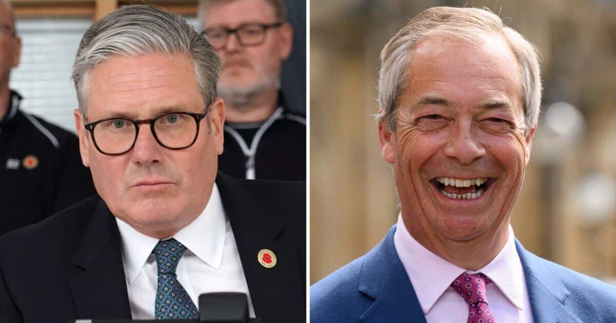 Keir Starmer Calls Nigel Farage “Spineless” Over School Racism Allegations