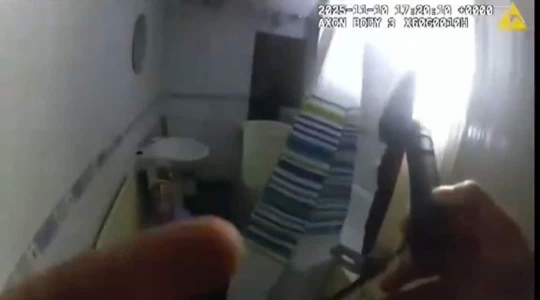 Met Police Officer Gets The Scare Of His Life After Going Down Into The Basement Of Suspect’s House