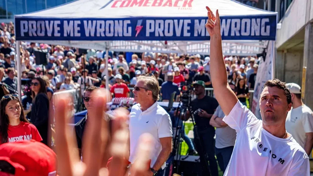 You Can Now Take Selfies At Lifesize Replica Of Charlie Kirk Assassination Spot