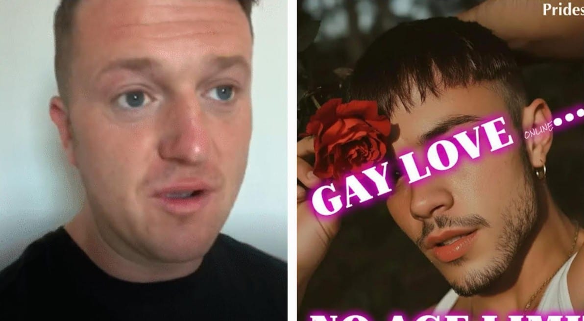 Tommy Robinson Complains About Gay Dating Ads On YouTube, Doesn’t Realise Algorithm Reflects Search History