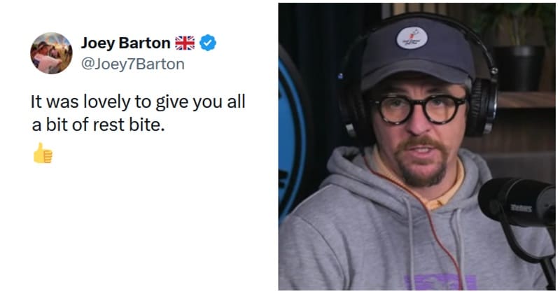 Joey Barton’s Tweet About Giving Football Fans A Bit Of ‘Rest Bite’ Prompts Viral Reaction