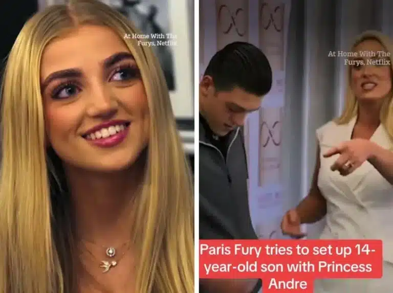 Awkward Moment Paris Fury Tries To Set Up Her 14-Year-Old Son With Princess Andre, Who Is 18