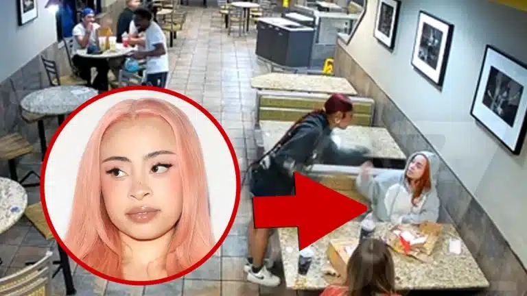 Ice Spice Slapped By A Fan While Eating In McDonald’s