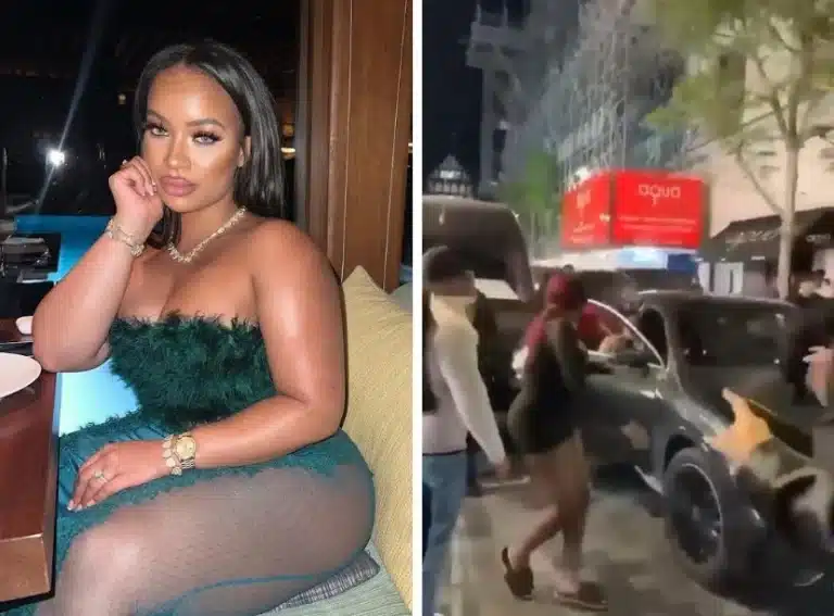 Wild Scenes As Influencer Drives Car Into Rival Influencer And Other Pedestrians In Mayfair, London